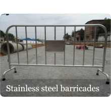 Barricades à l&#39;acier inoxydable en acier inoxydable